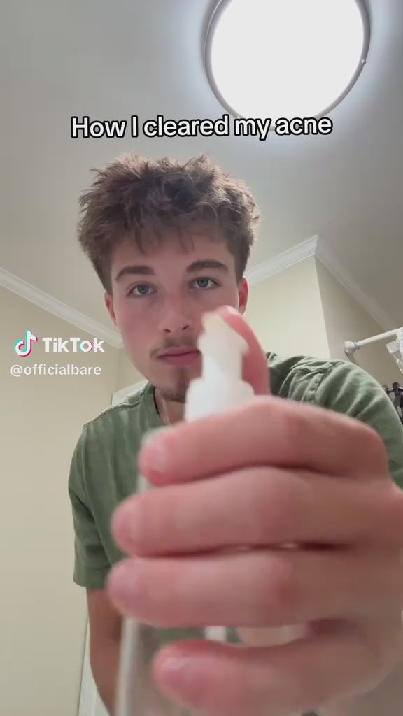 Bare Face Wash TikTok result video 1